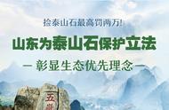 山东泰山石保护法：图解罚款两万，彰显生态优先