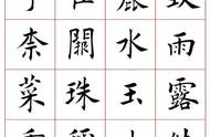 欣赏田蕴章的楷书杰作：千字文（全篇）