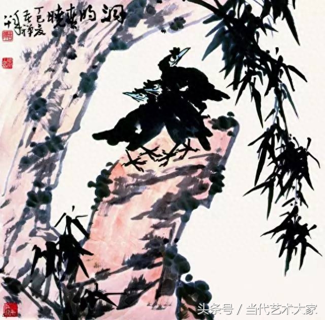 李苦禅国画作品赏析：酣畅淋漓，让人陶醉